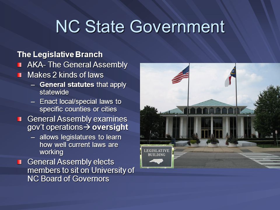 Key aspects of current legislative requirements